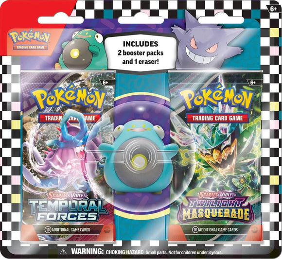 Pokemon Back to School Eraser Blister 2024