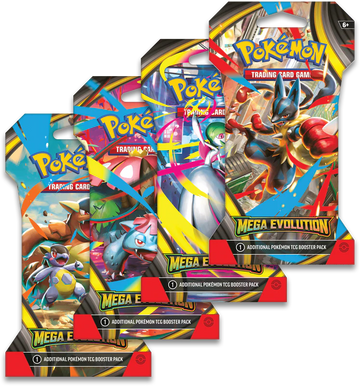 Pokemon ME01 Mega Evolutions Sleeved Blister (MAX 8)