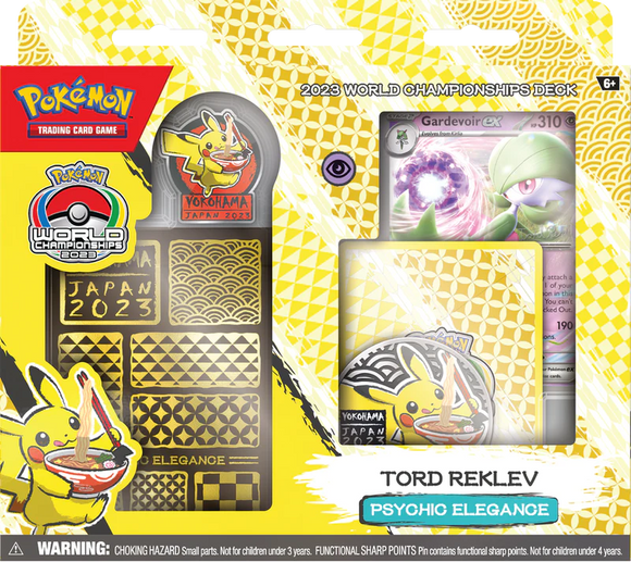 Pokemon 2023 TCG World Championships Deck Display