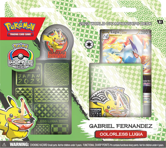 Pokemon 2023 TCG World Championships Deck Display