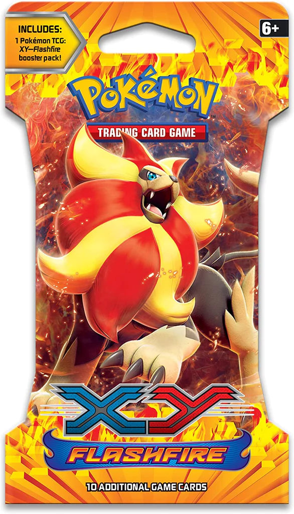 pokemon tcg xy flashfire booster box Pokemon 1pk Blister - XY Flashfire Sleeved