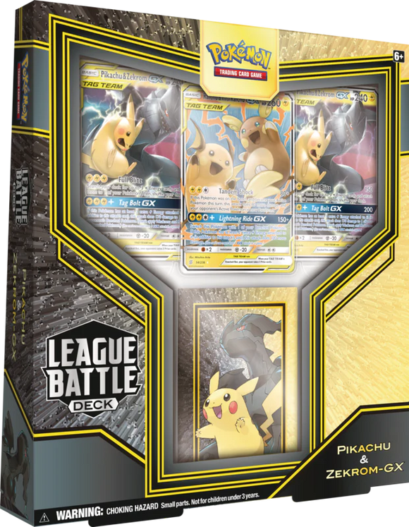Pokemon League Battle Deck (RESHIRAM AND CHARIZARD + PIKACHU & ZEKROM)