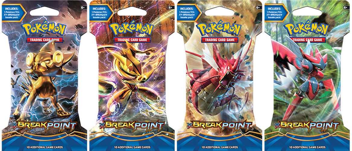 Pokemon 1pk Blister - XY Breakpoint Sleeved | Catcha Card Gaming Pokemon 1pk Blister - XY Breakpoint Sleeved | Catcha Card Gaming