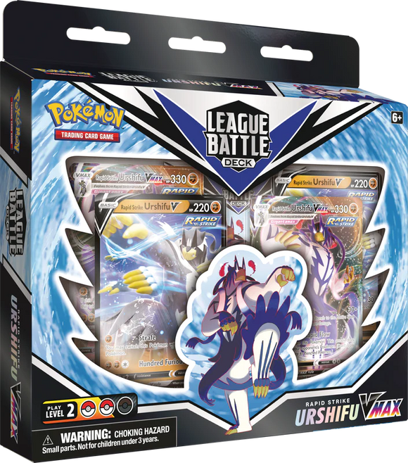 Pokemon League Battle Deck Single/Rapid Strike Urshifu V-Max *