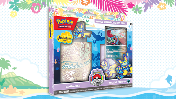 Pokemon 2024 TCG World Championships Deck Display