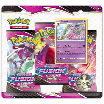 Pokemon Fusion Strike 3 Pack Blister