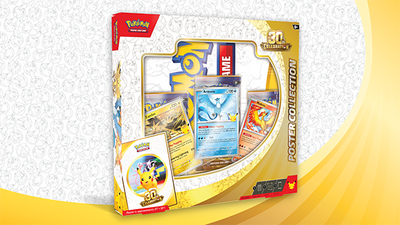 Pokémon TCG: 30th Celebration Poster Collection (ships Sept 17)