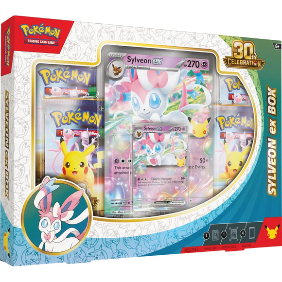Pokémon TCG: 30th Celebration Sylveon ex Box and Greninja ex Box (Ships Sept 17)