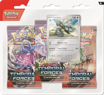 Pokemon SV5 Temporal Forces 3pk Blister - 0