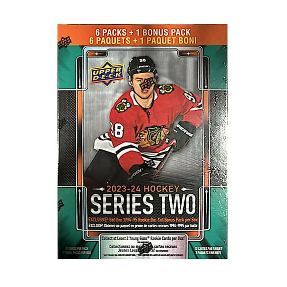 2023-24 UPPER DECK SERIES 2 HOCKEY BLASTER BOX (MEGA)