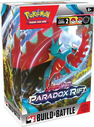 Pokemon SV4 Paradox Rift Build And Battle Box Kit