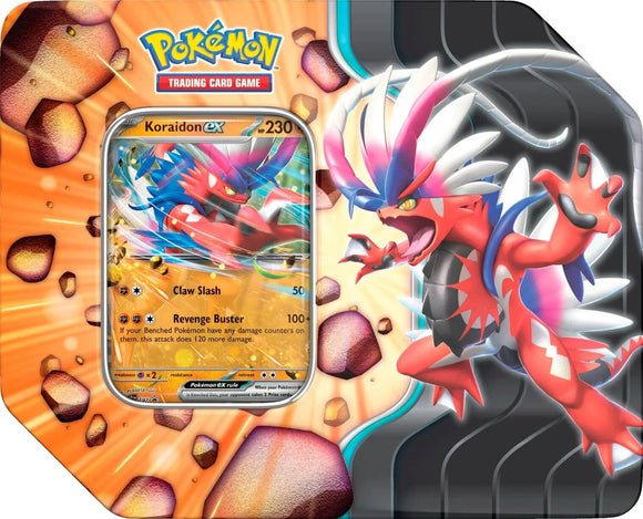 Pokemon Slashing Legends Tin