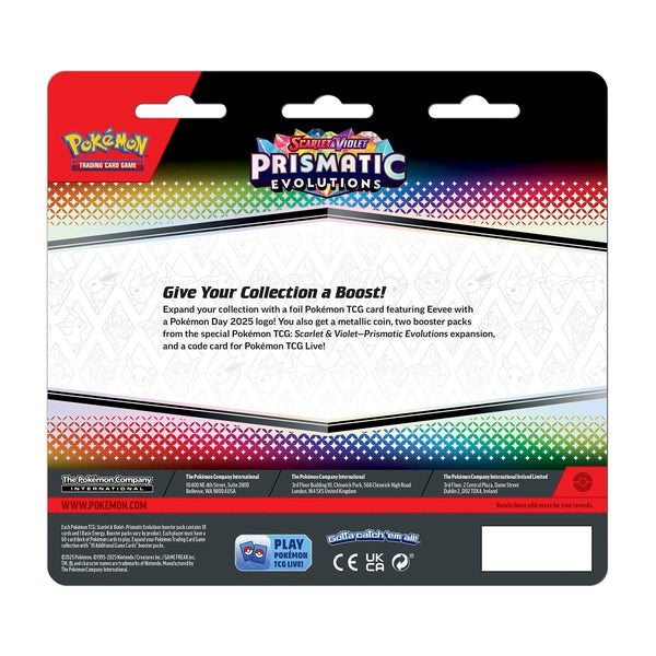 Pokemon SV8.5 Prismatic Evolutions 2-Pack Blister