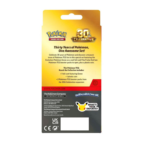 Pokémon TCG: 30th Celebration Knock Out Collection (Ships Sept 17)