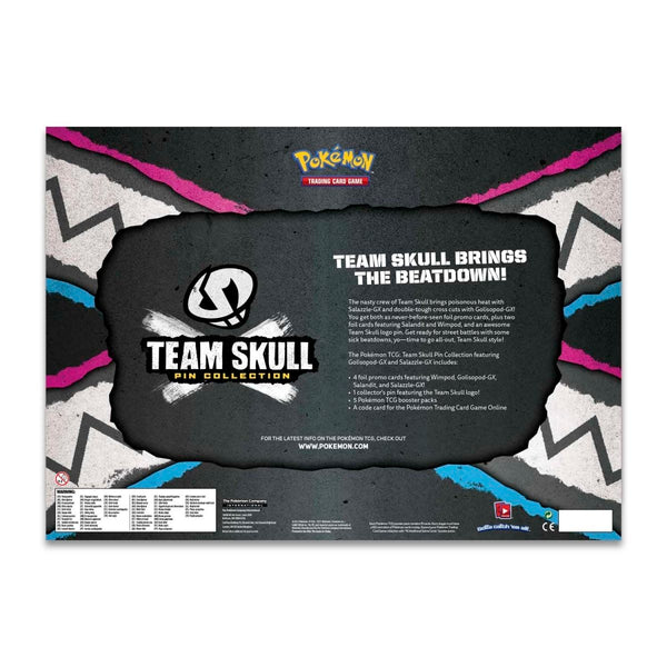 Pokemon Box Set - Team Skull Pin Collection