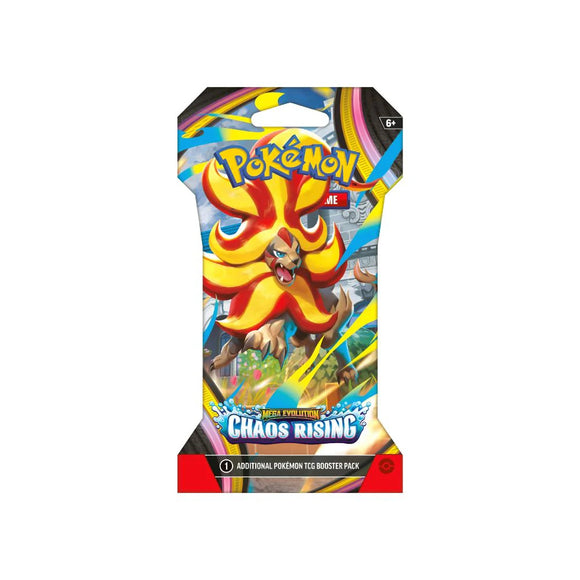 Pokemon ME04 Chaos Rising Sleeved Blister (Max 8)