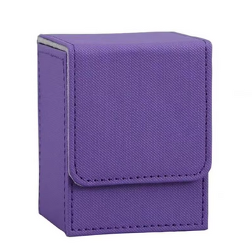 Buy purple Deck Box 100 Sleeved Cards Capacity