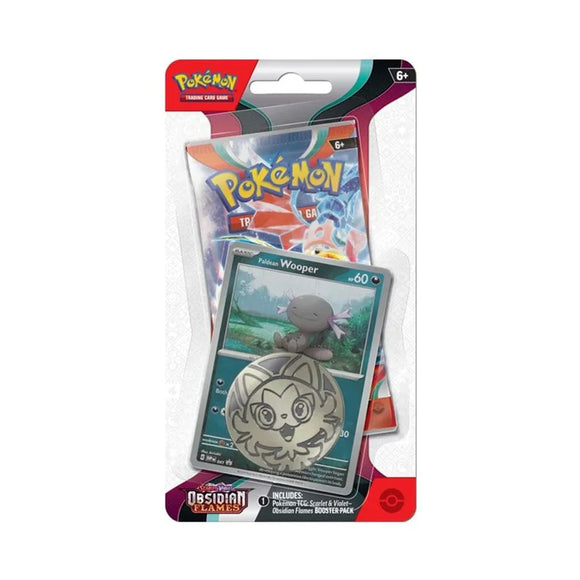 Pokemon SV3 Obsidian Flames Checklane Blister