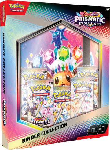 Pokemon SV8.5 Prismatic Evolutions Binder Collection