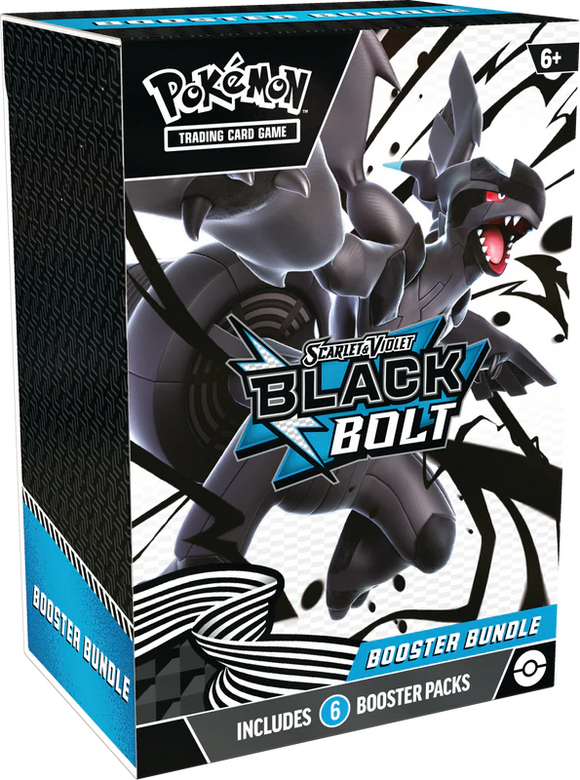 Pokemon SV10.5 Black Bolt Booster Bundle (MAX 1)