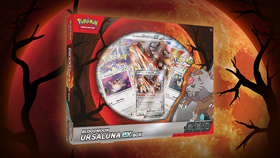 Pokémon Bloodmoon Ursaluna ex Collection Box