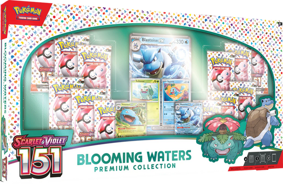 Pokemon 151 Blooming Waters Premium Collection (MAX 3)