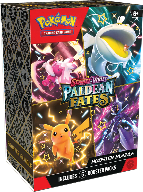 Pokemon SV4.5 Paldean Fates Booster Bundle
