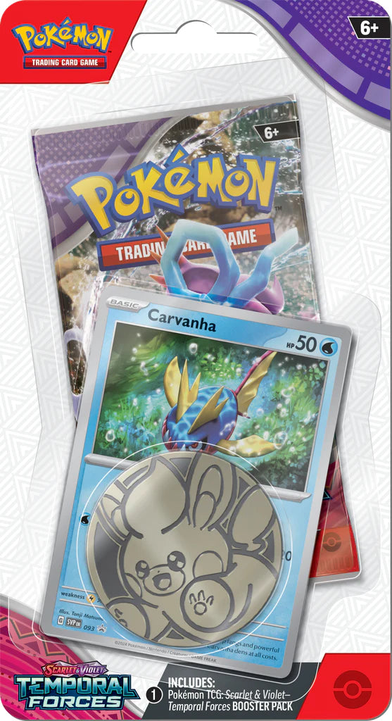 pokemon trading card games sv5 temporal forces booster bundle Pokemon SV5 Temporal Forces Checklane