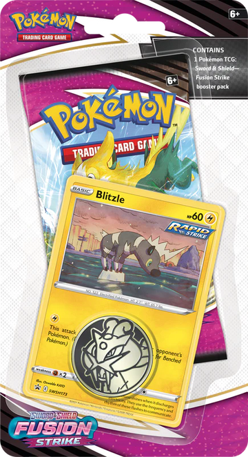 Pokemon SWSH8 Fusion Strike Checklane Blister