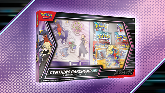 Pokemon Cynthia's Garchomp ex Premium Collection Box