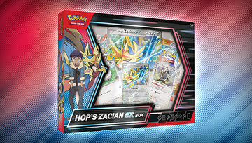 Pokemon Hop's Zacian EX Box