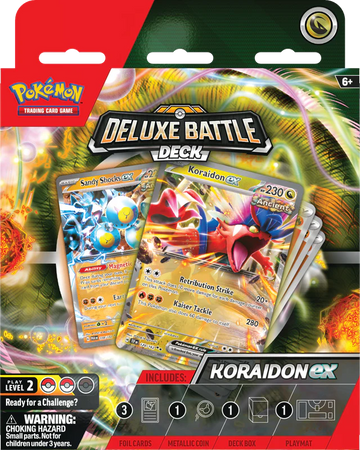 Pokemon Deluxe Battle Decks: Miraidon EX / Koraidon EX - 0