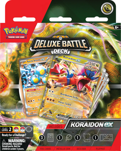 Pokemon Deluxe Battle Decks: Miraidon EX / Koraidon EX - 0