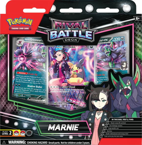 Pokemon Rival Battle Deck - Marnie / Steven (Limit 1 each)