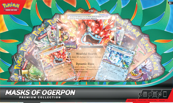 Pokemon Masks of Ogerpon Premium Collection Box