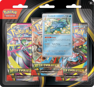 Pokemon ME01 Mega Evolutions 3-Pack Blister (MAX 1)