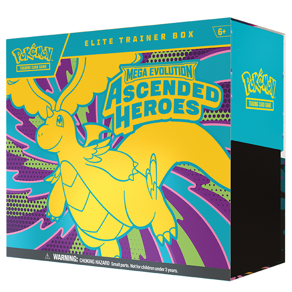 Pokémon TCG: Mega Evolution—Ascended Heroes Elite Trainer Box (MAX 1)