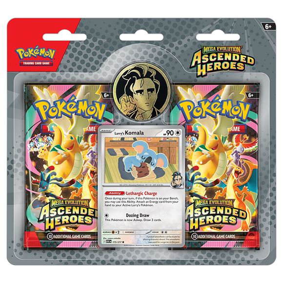 Pokemon TCG: Mega Evolution — Ascended Heroes Collection — Erika/Larry (MAX 1 Total)