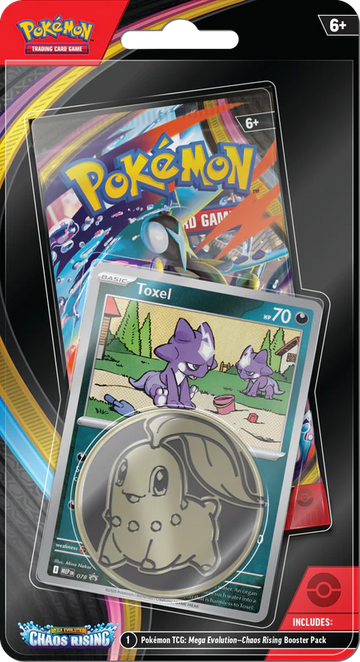 Pokemon ME04 Chaos Rising Checklane Blister