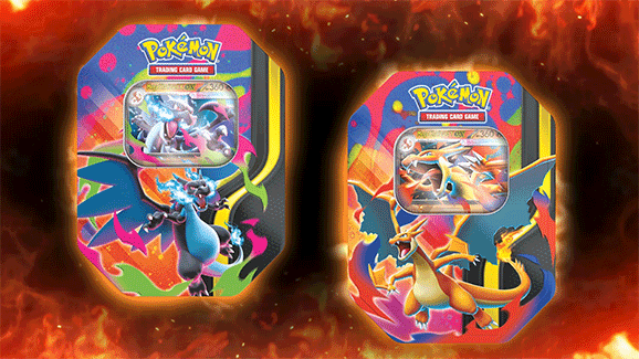 Pokémon TCG: Mega Charizard X Y Tin (Max 1 Total)