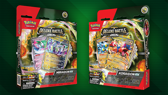 Pokemon Deluxe Battle Decks: Miraidon EX / Koraidon EX