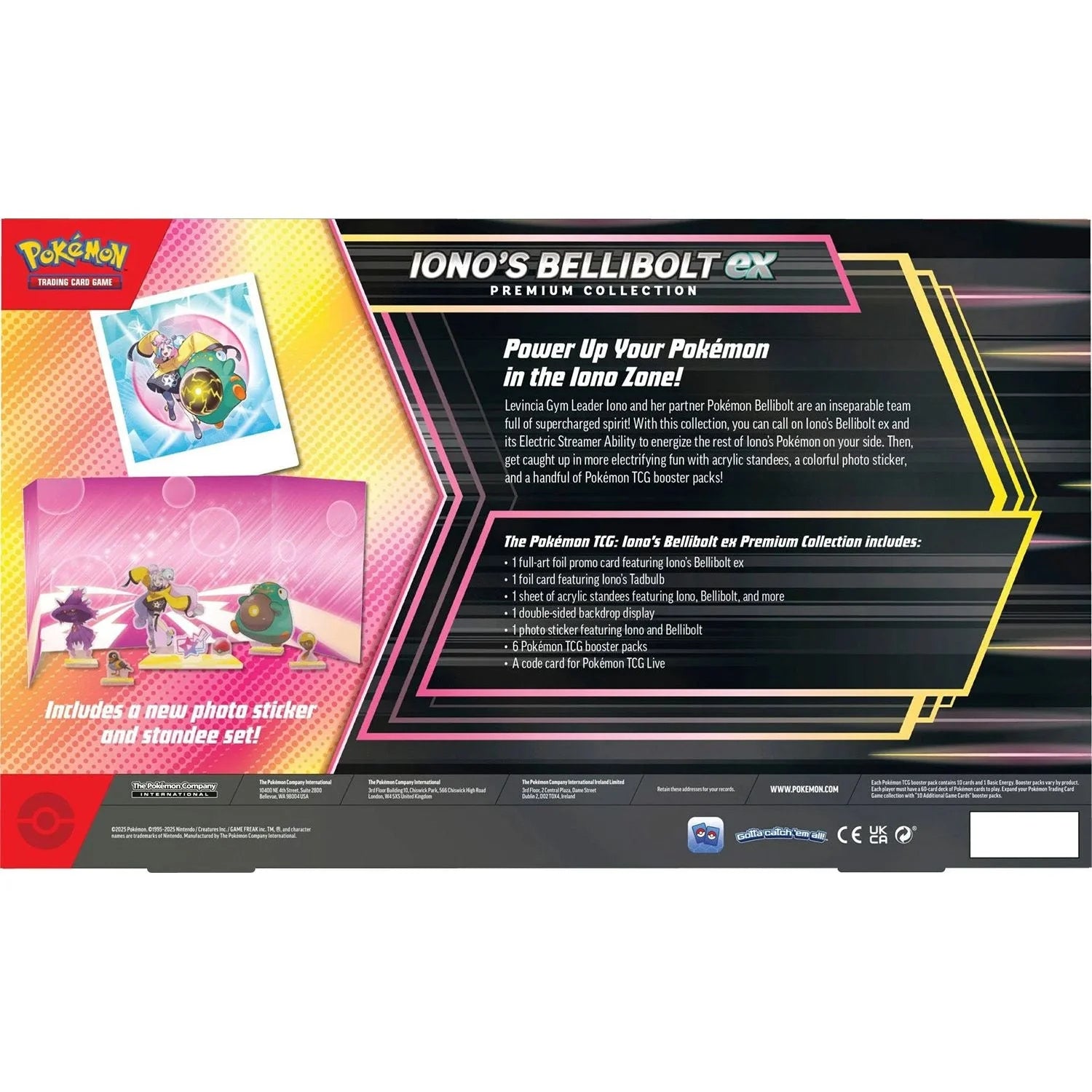 Pokemon Iono's Bellibolt ex Premium Collection - 0