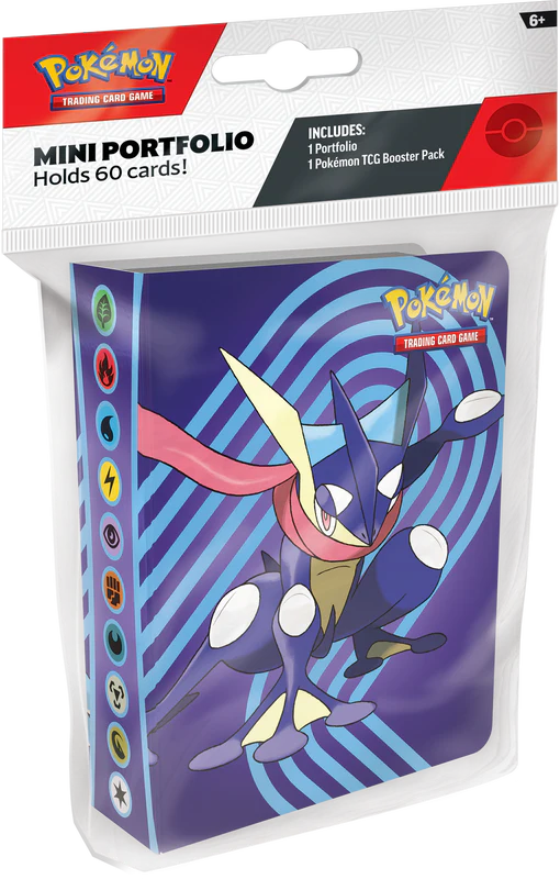 Pokemon Q3 Mini Portfolio Binder 2024 (Stellar Crown Booster Pack)