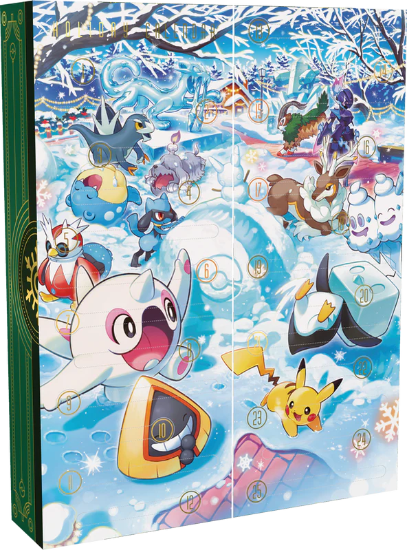 Pokemon Holiday Calendar 2024