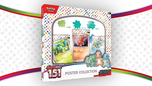 Pokemon SV3.5 151 Poster Collection