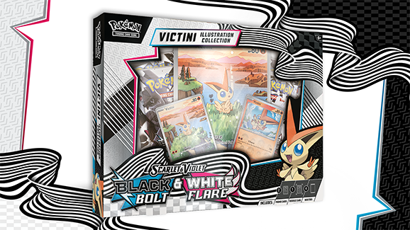 Pokemon SV10.5 Unova Victini Illustration Collection Box