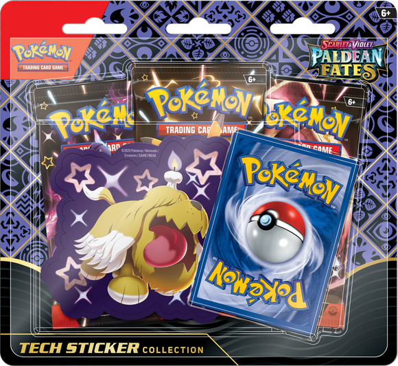 Pokemon SV4.5 Paldean Fates Tech Sticker Collection