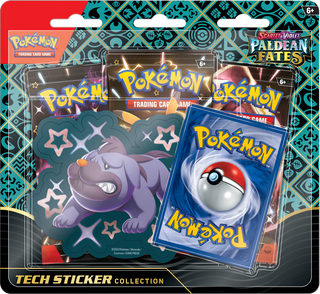 Pokemon SV4.5 Paldean Fates Tech Sticker Collection