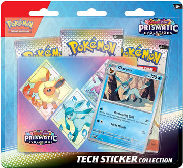 Pokemon SV8.5 Prismatic Evolutions Tech Sticker Collection - 0