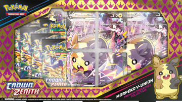 Pokemon CROWN ZENITH - PREMIUM TREASURES COLLECTION - MORPEKO V-UNION